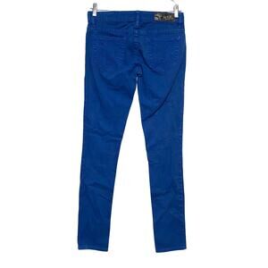 MEK DNM Tyler Cigarette Jeans Womens 27x34 Denim Blue Stretch Casual Y2K Boho